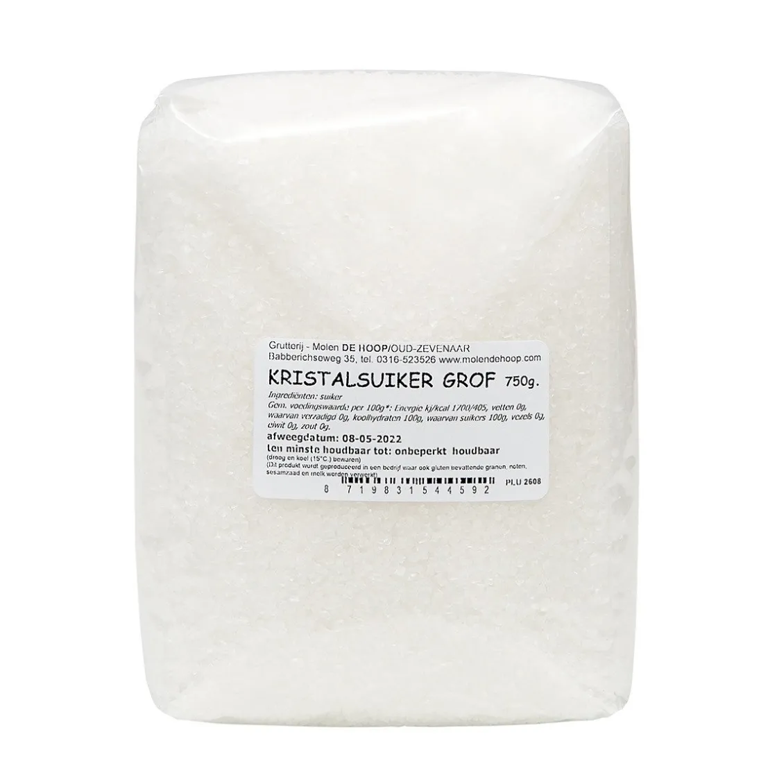 Molen de Hoop Kristalsuiker Grof 750g* Suikers|Suiker En Zout