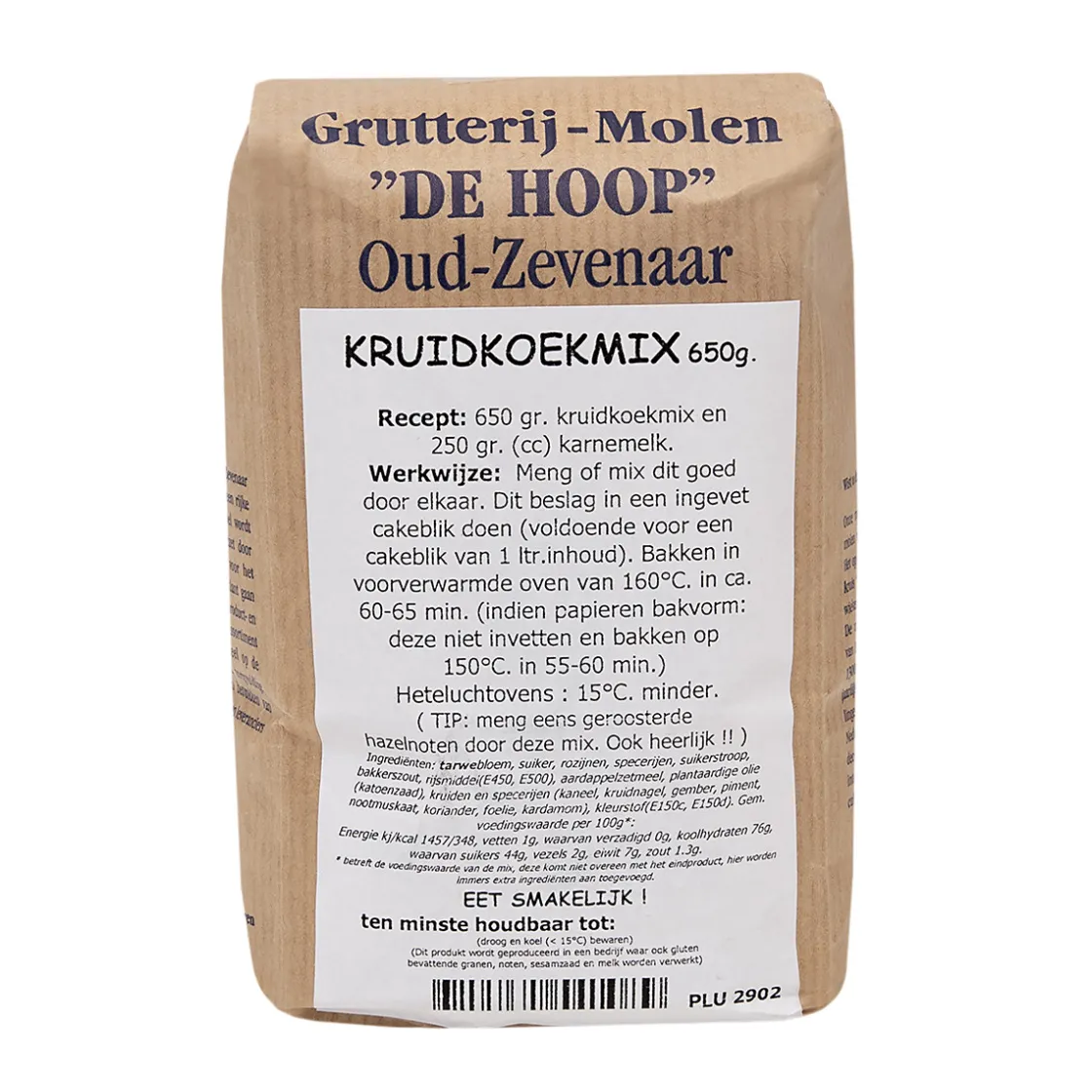 Molen de Hoop Kruidkoekmix 650gr* Koekmixen|Bekijk Alle Mixen