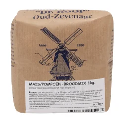 Molen de Hoop Mais/Pompoen Broodmix 1kg* Broodmixen|Bekijk Alle Mixen