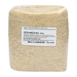 Molen de Hoop Sesamzaad gepeld 500gr* Zaden, Granen, Noten En Vruchten