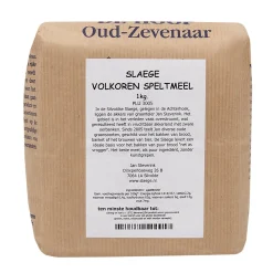 Molen de Hoop Slaege Volkoren Speltmeel 1kg* Bloem En Meel