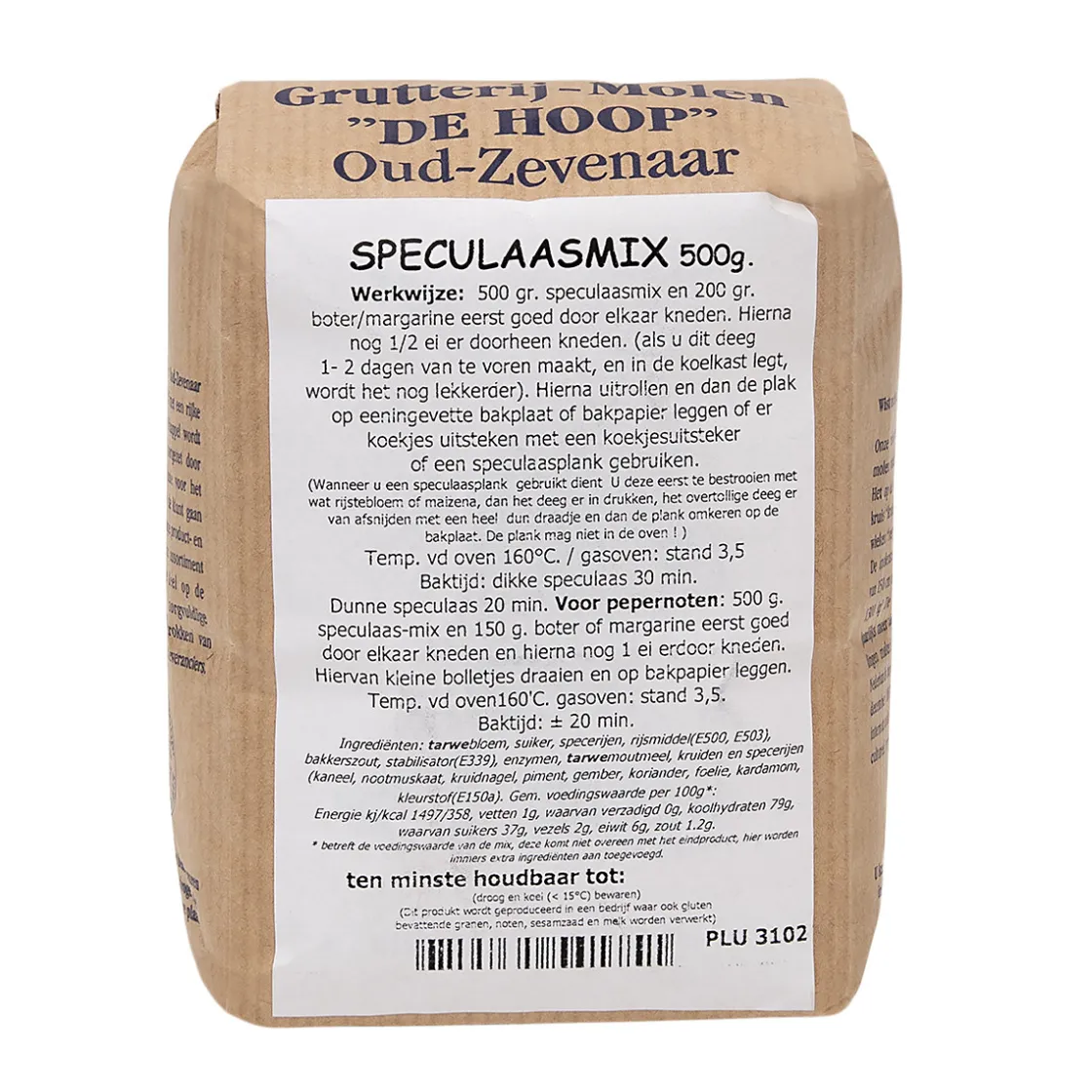 Molen de Hoop Speculaas / Pepernoten Mix 500gr* Koekmixen|Banketmixen