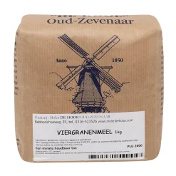 Molen de Hoop Viergranenmeel 1kg* Bloem En Meel