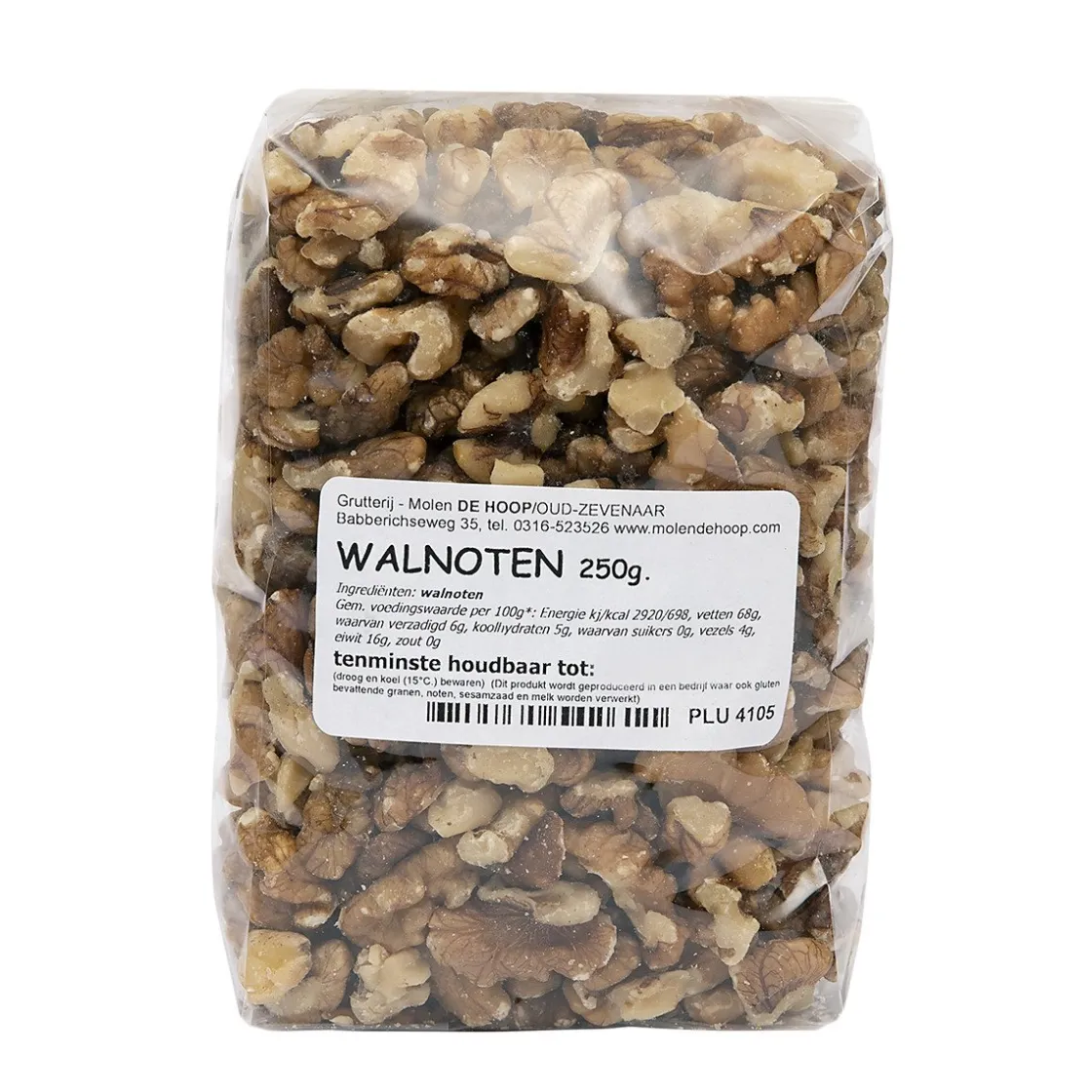 Molen de Hoop Walnoten middel 250gr* Zaden, Granen, Noten En Vruchten