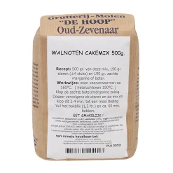 Molen de Hoop Walnotencakemix 500gr* Banketmixen|Bekijk Alle Mixen