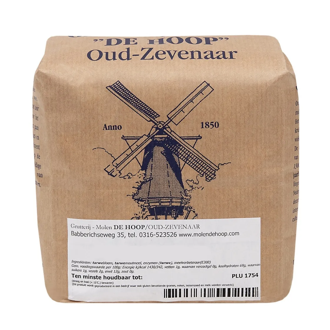 Molen de Hoop WSDP Startervoeding 1kg* Hulpstoffen|Broodmixen
