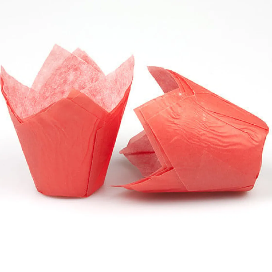 Overig Muffin cups tulpmodel Rood 200 st.* Bakvormen Papier