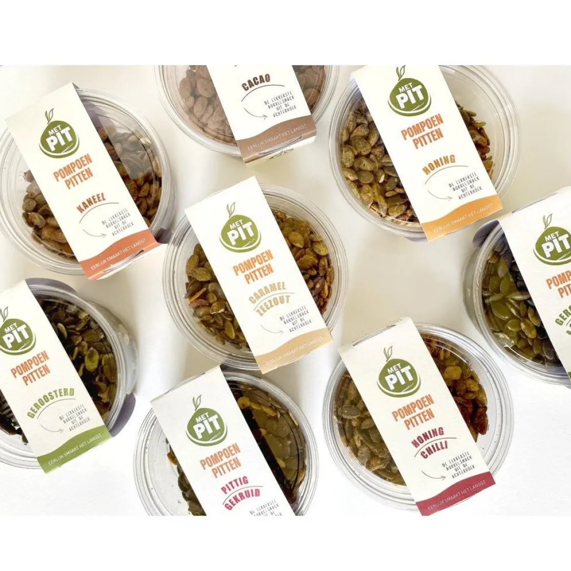 Met Pit Nederlandse Pompoenpitten Geroosterd & Gezouten 150g* Zaden, Granen, Noten En Vruchten