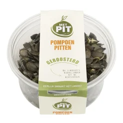 Met Pit Nederlandse Pompoenpitten Geroosterd 150g* Zaden, Granen, Noten En Vruchten