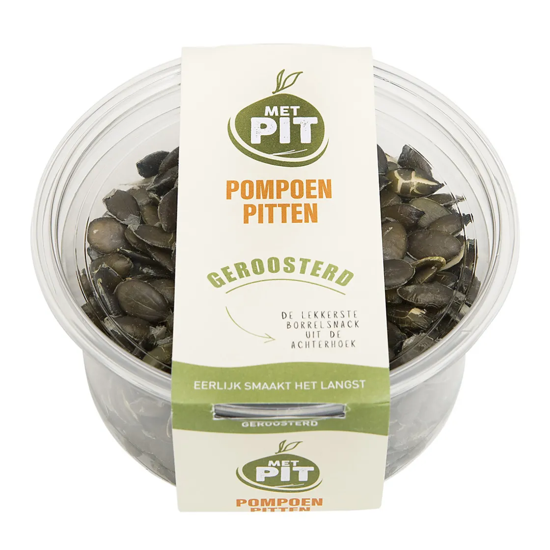 Met Pit Nederlandse Pompoenpitten Geroosterd 150g* Zaden, Granen, Noten En Vruchten