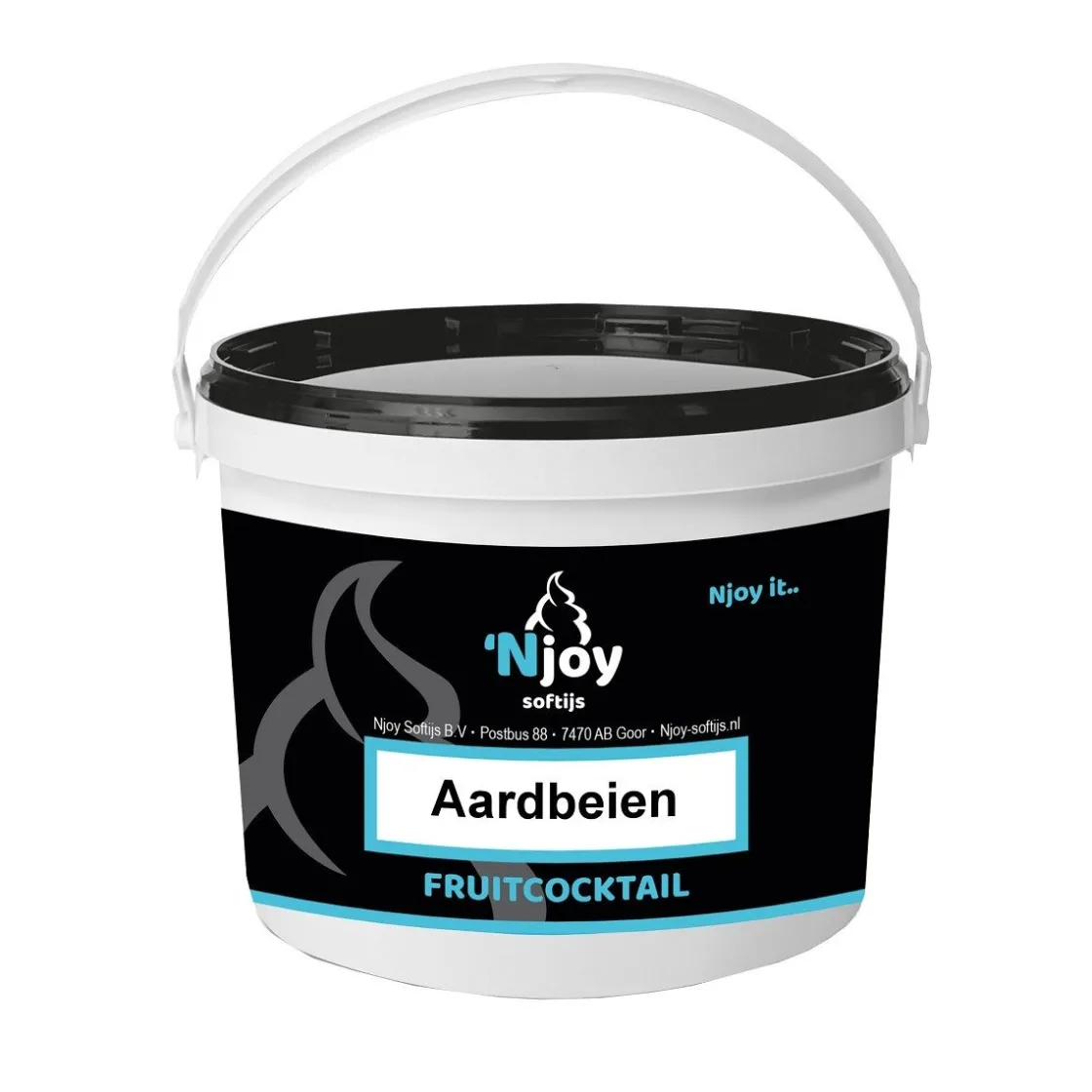 Njoy Fruitcocktail Aardbeien (1kg)* Fruit En Vanille|Toppings