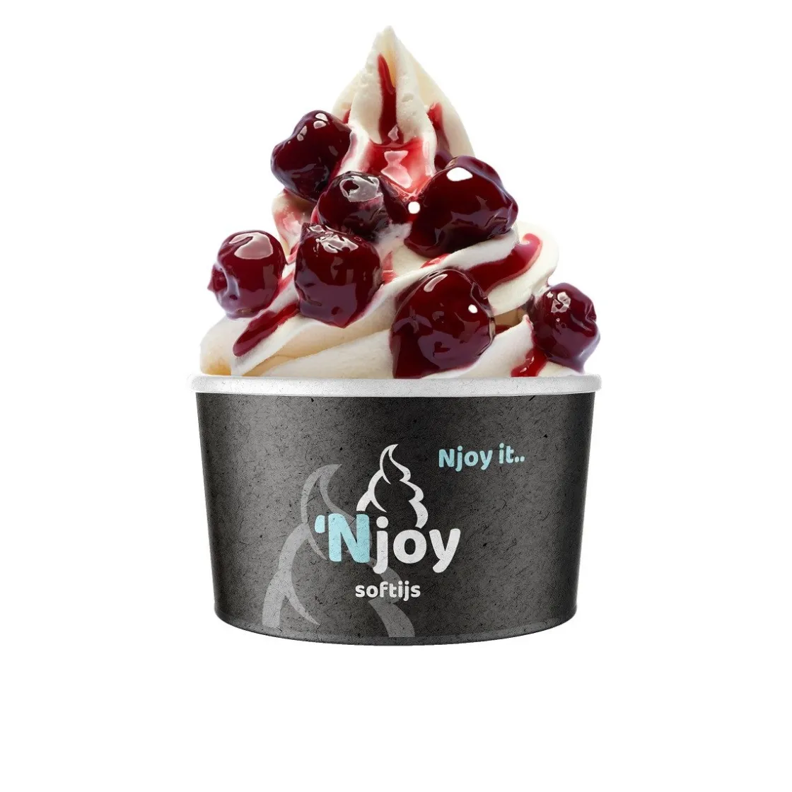 Njoy Fruitcocktail Kersen (1kg)* Fruit En Vanille|Toppings