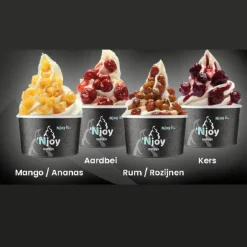 Njoy Fruitcocktail Kersen (1kg)* Fruit En Vanille|Toppings