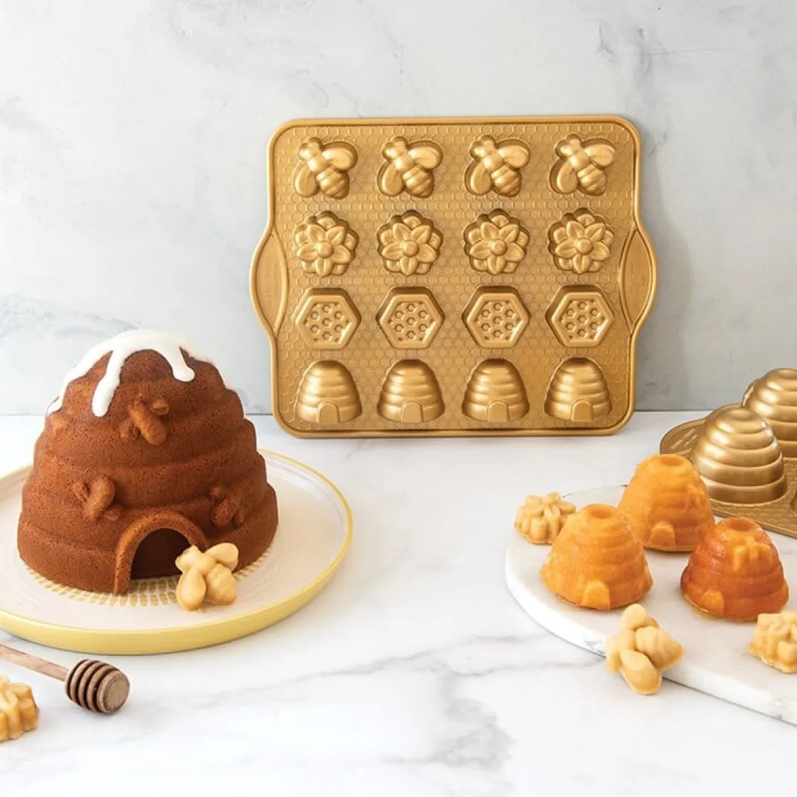 Nordic Ware Bijen Bakvorm Mini* Speciale Bakvormen