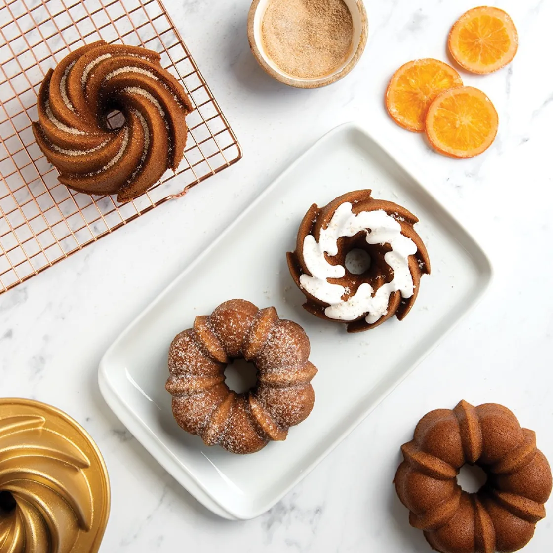 Nordic Ware Classic Tulband Duet Bakvorm* Speciale Bakvormen