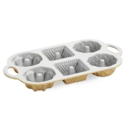 Nordic Ware Geo Bundlette Mini Tulband Bakvorm* Speciale Bakvormen