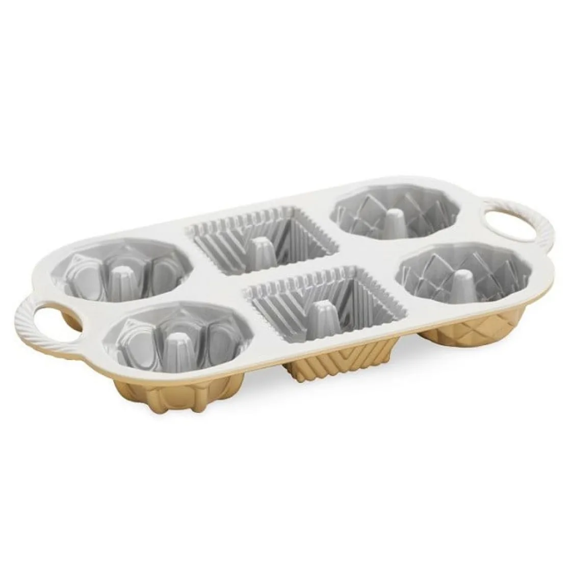 Nordic Ware Geo Bundlette Mini Tulband Bakvorm* Speciale Bakvormen