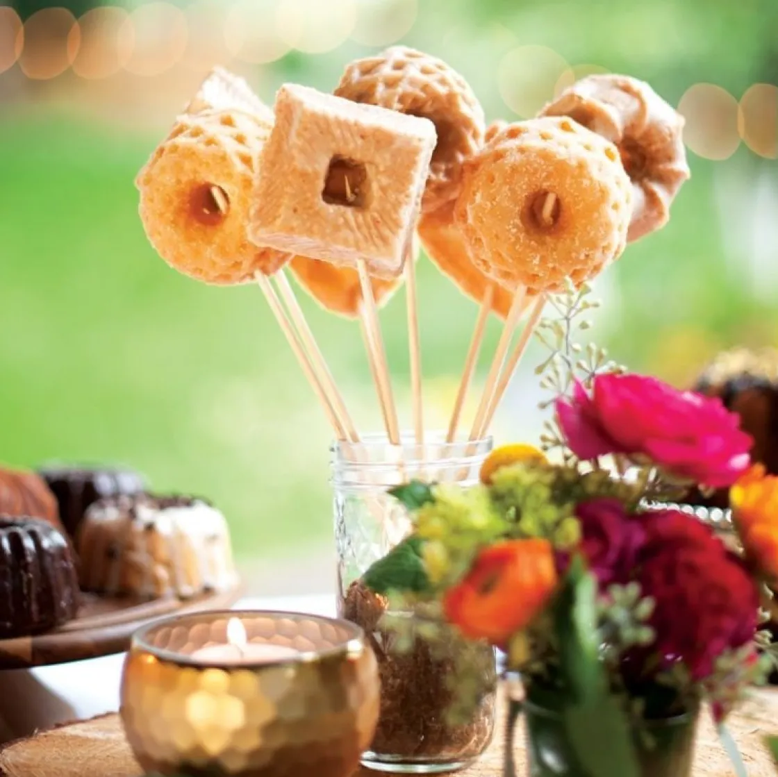 Nordic Ware Geo Bundlette Mini Tulband Bakvorm* Speciale Bakvormen