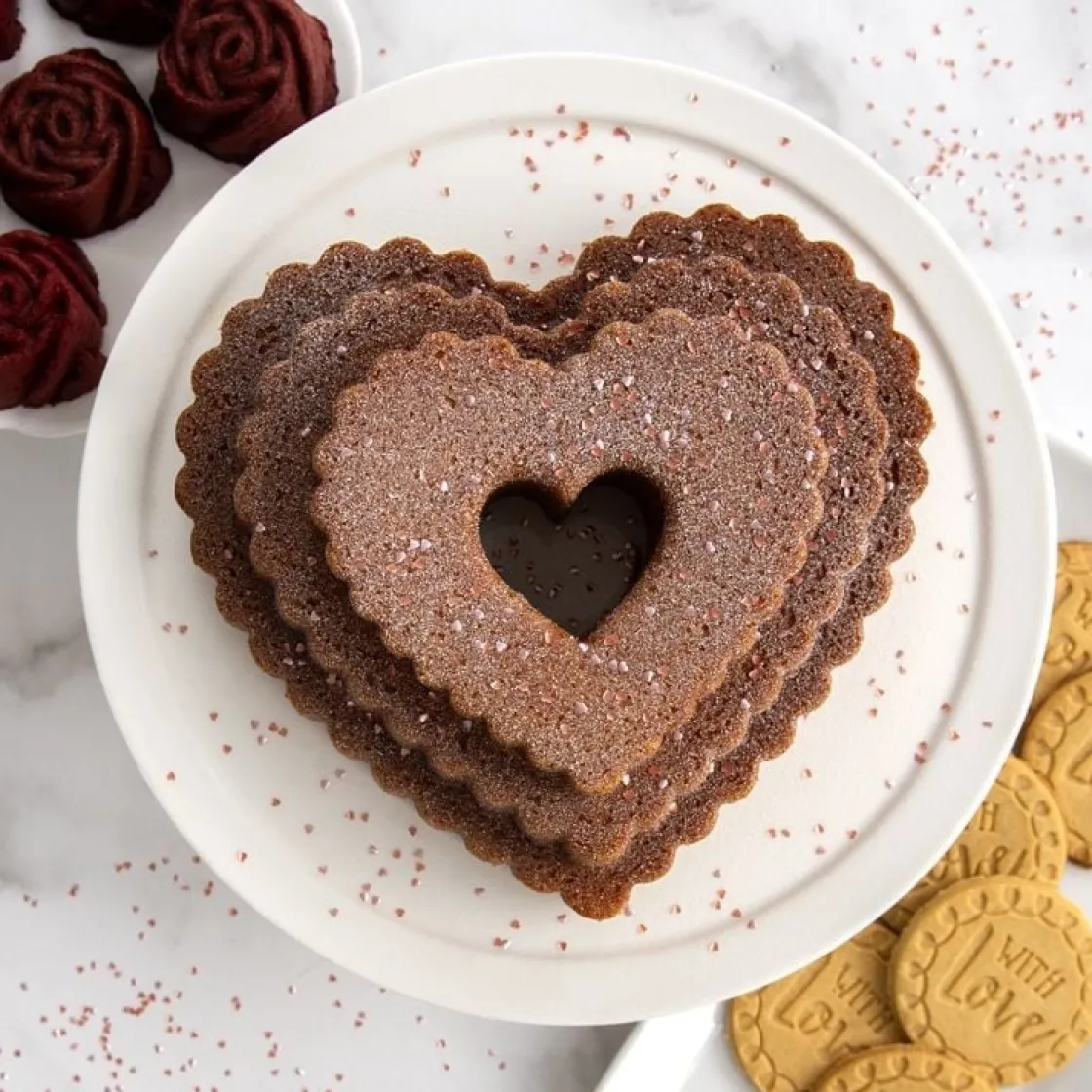 Nordic Ware Hart Tulband Bakvorm* Speciale Bakvormen