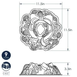 Nordic Ware Holiday Tulband Bakvorm* Speciale Bakvormen