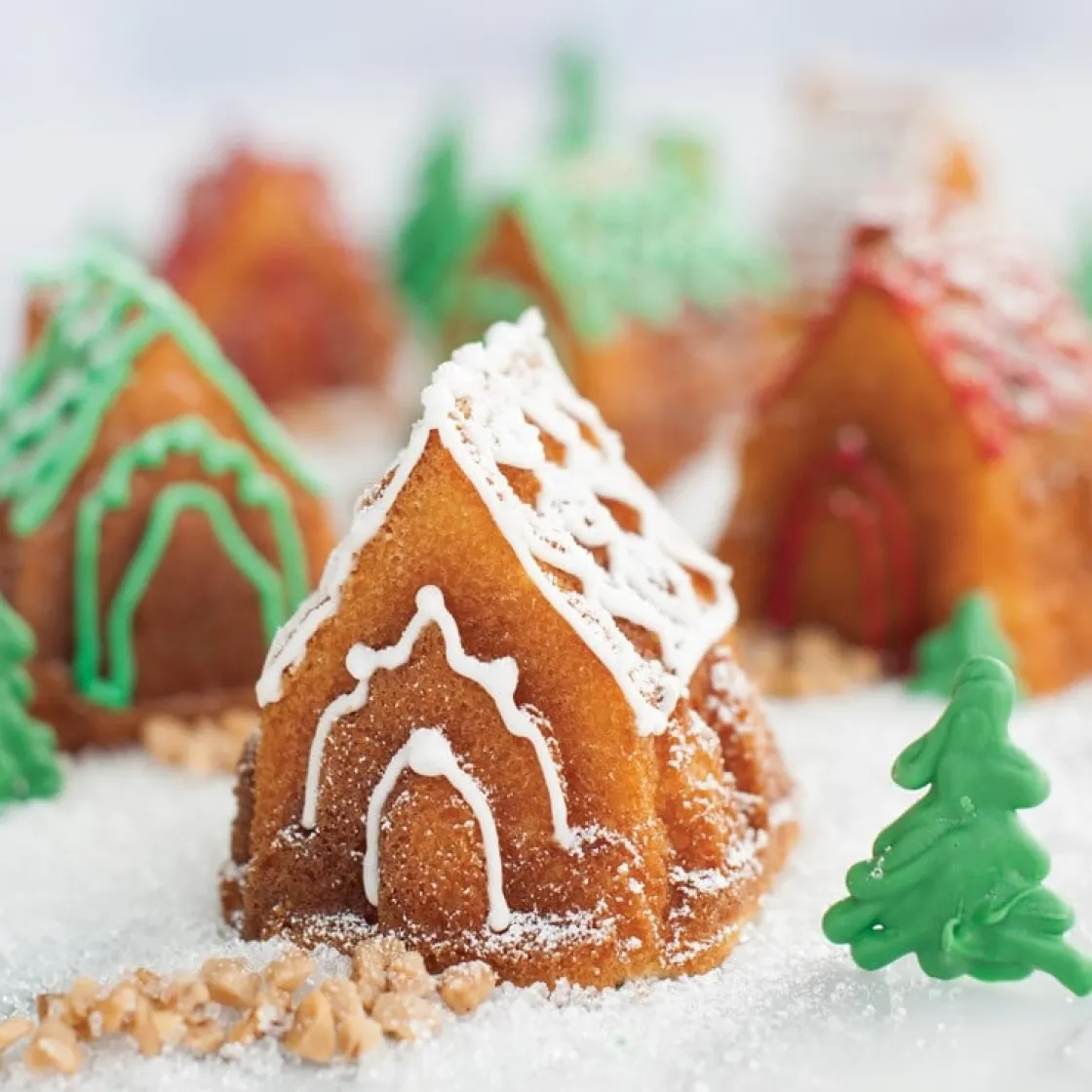 Nordic Ware Kerst Dorpje Bakvorm* Speciale Bakvormen