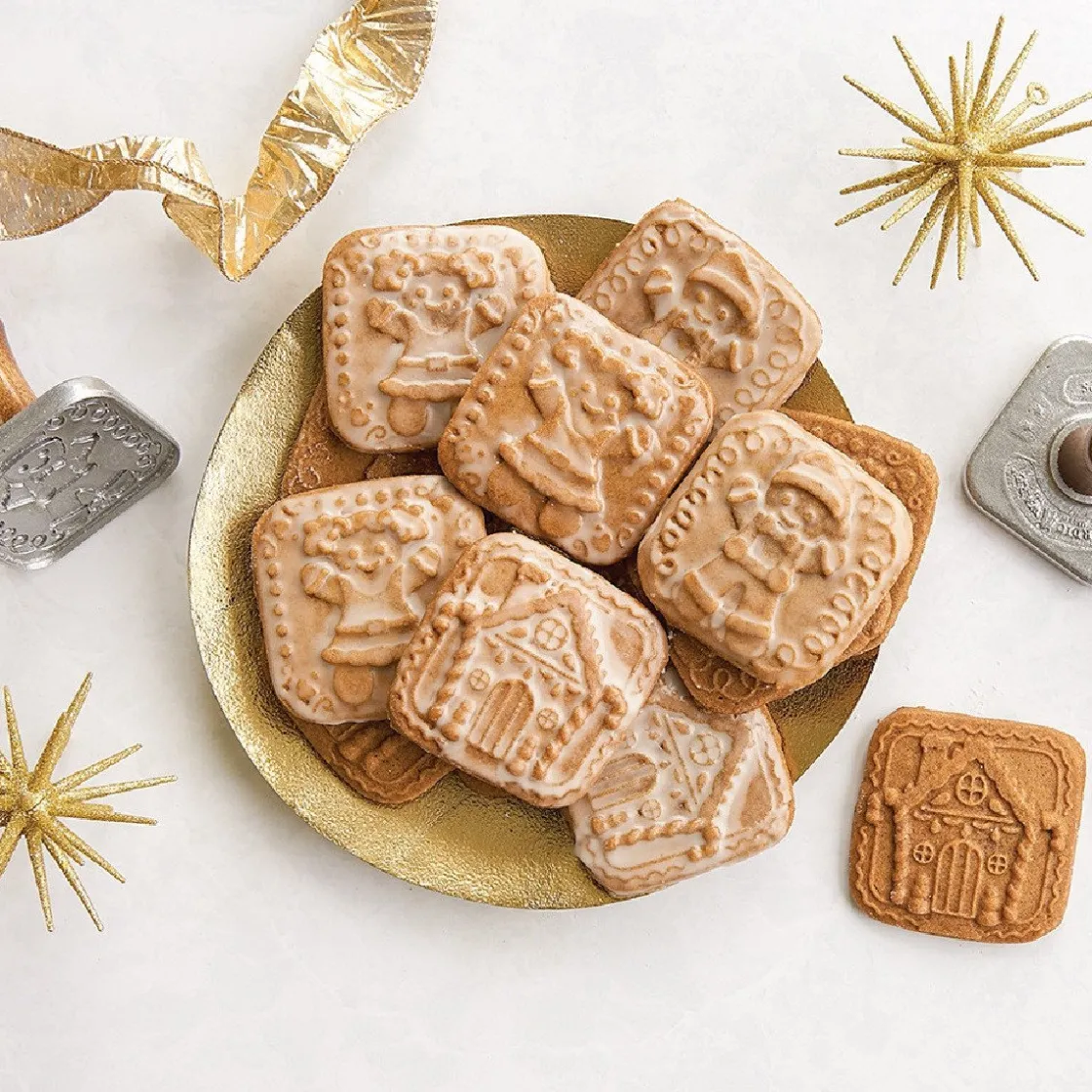 Nordic Ware Koekjesstempel Gingerbread Set/3* Figuur Stekers