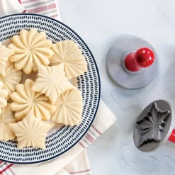 Nordic Ware Koekjesstempel Pretty Pleated Set/3* Figuur Stekers