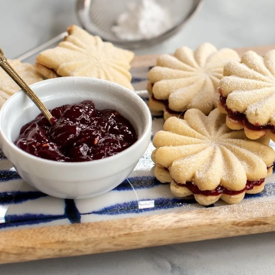 Nordic Ware Koekjesstempel Pretty Pleated Set/3* Figuur Stekers