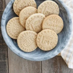 Nordic Ware Koekjesstempel Greetings Set/3* Figuur Stekers