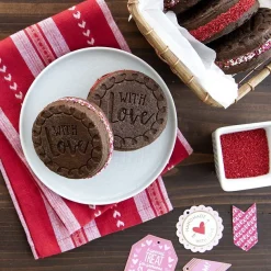 Nordic Ware Koekjesstempel Greetings Set/3* Figuur Stekers