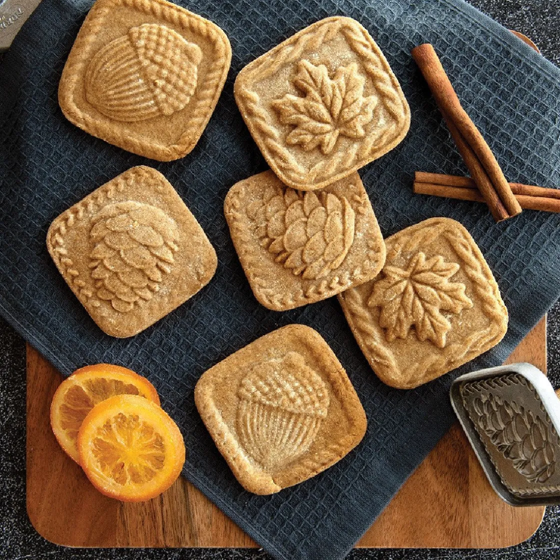 Nordic Ware Koekjesstempel Herfst Set/3* Figuur Stekers