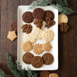 Nordic Ware Koekjesstempel Sneeuwvlokken Set/3* Figuur Stekers
