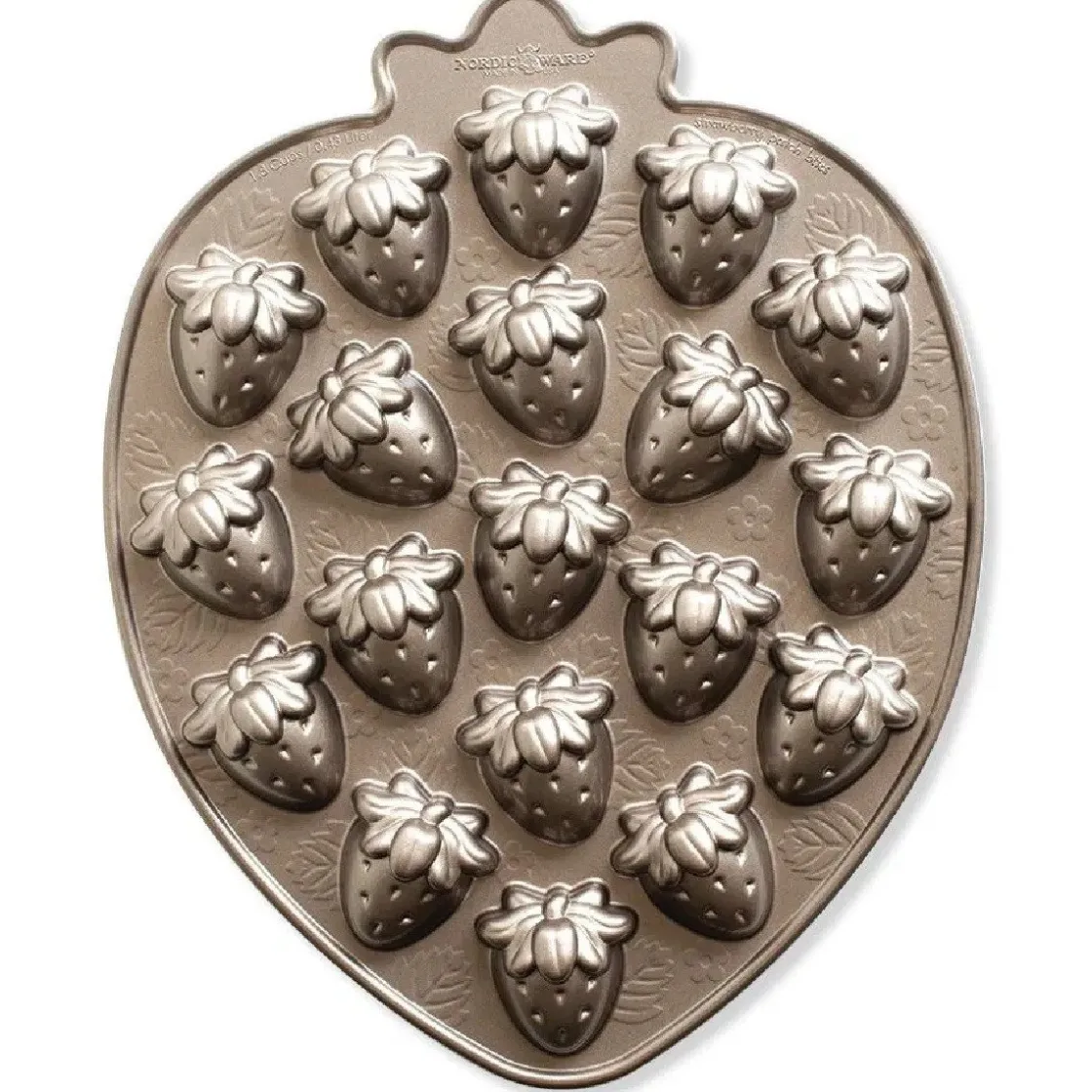 Nordic Ware Mini Aardbei Bakvorm* Speciale Bakvormen