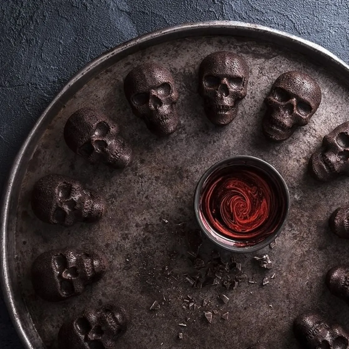 Nordic Ware Mini Doodshoofdjes Bakvorm* Speciale Bakvormen