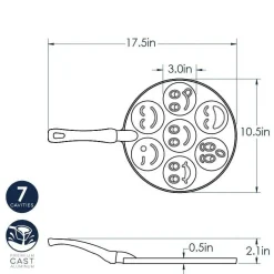 Nordic Ware Pancake Pan Smiley* Speciale Bakvormen
