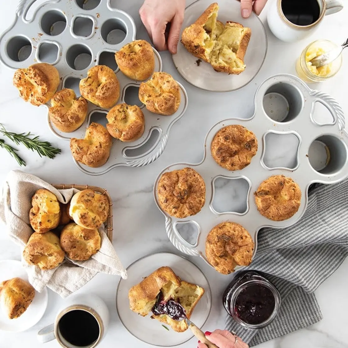 Nordic Ware Popover Bakvorm 6 stuks* Speciale Bakvormen