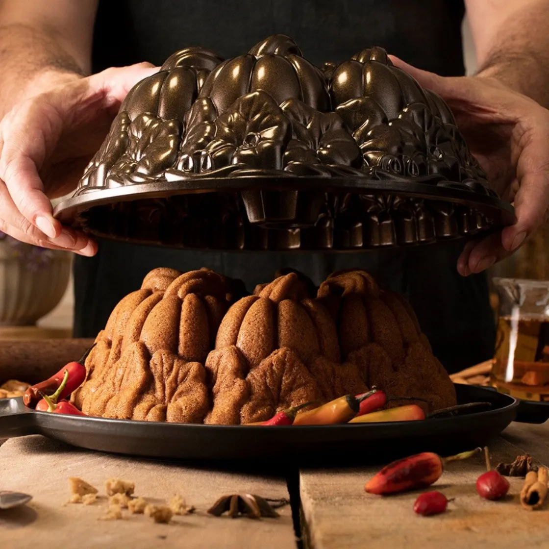 Nordic Ware Pumpkin Patch Tulband Bakvorm* Speciale Bakvormen