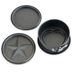 Nordic Ware Springvorm Ø17,5cm Set/3* Ronde Bakvormen