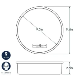 Nordic Ware Taartpan Ø22x6(h)cm* Ronde Bakvormen
