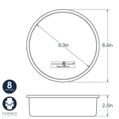Nordic Ware Taartpan Ø20x6(h)cm* Ronde Bakvormen