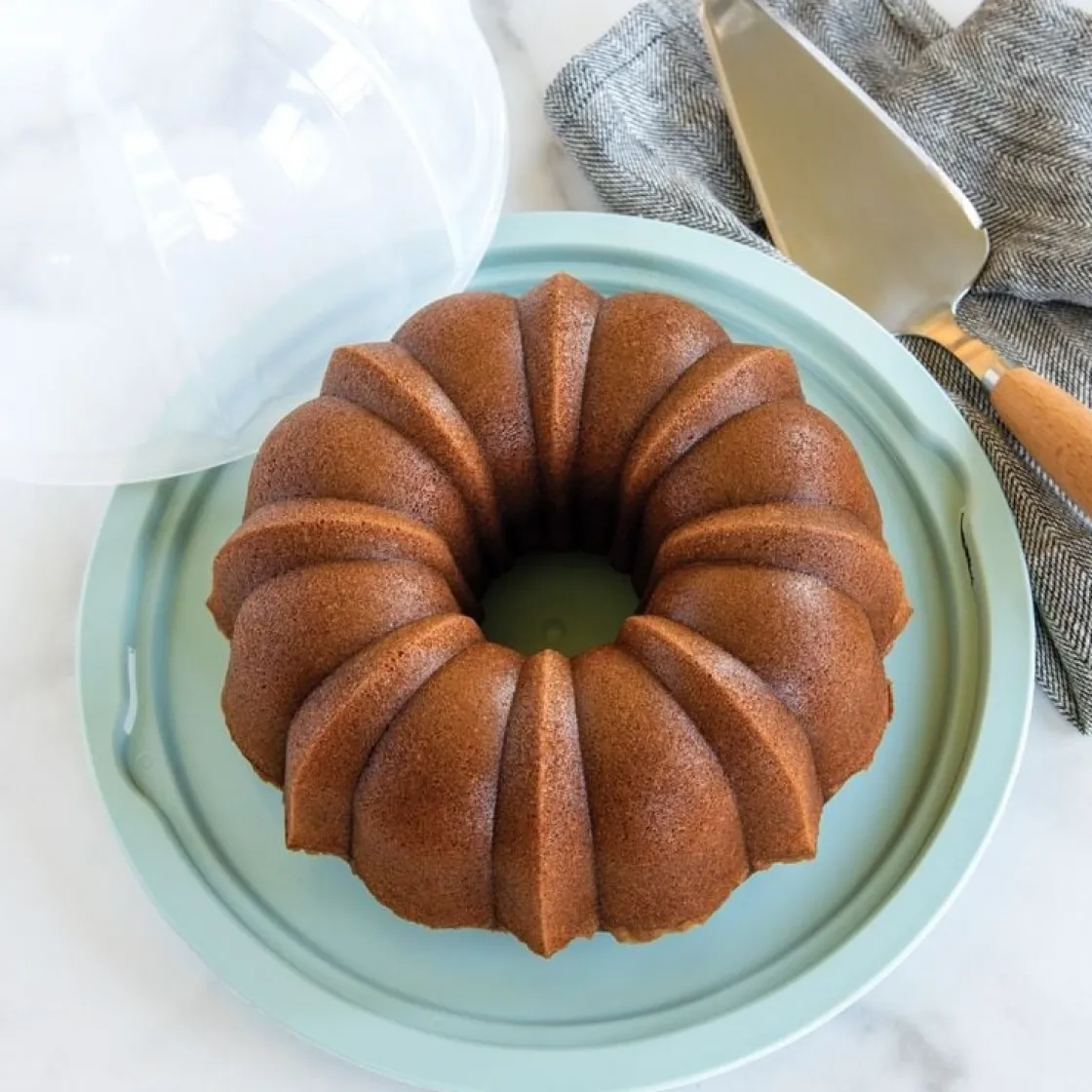 Nordic Ware Transportdoos Bundt Ø32cm* Taart Transportdozen|Taartdozen