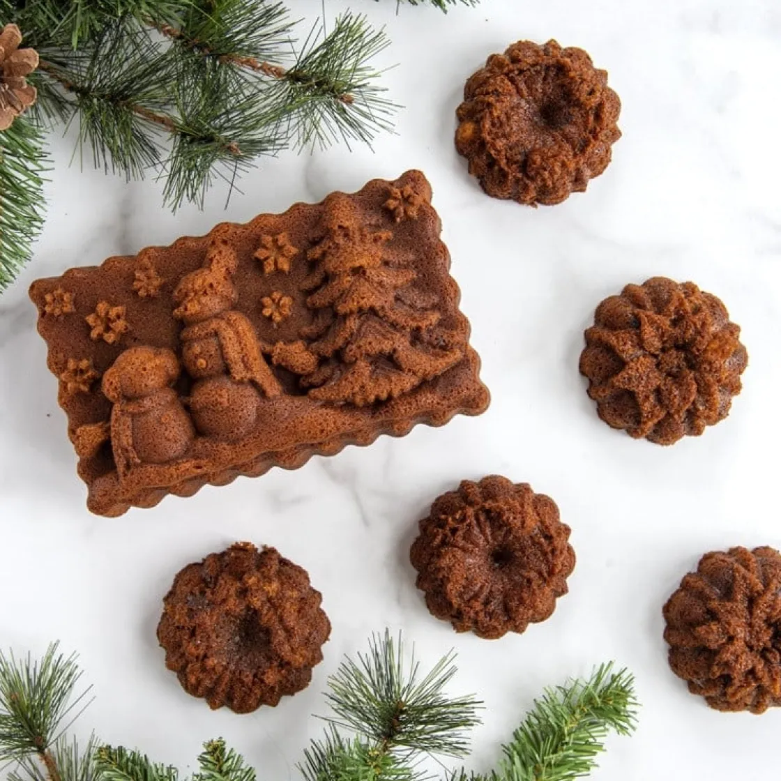 Nordic Ware Winter Wonderland Bakvorm* Speciale Bakvormen