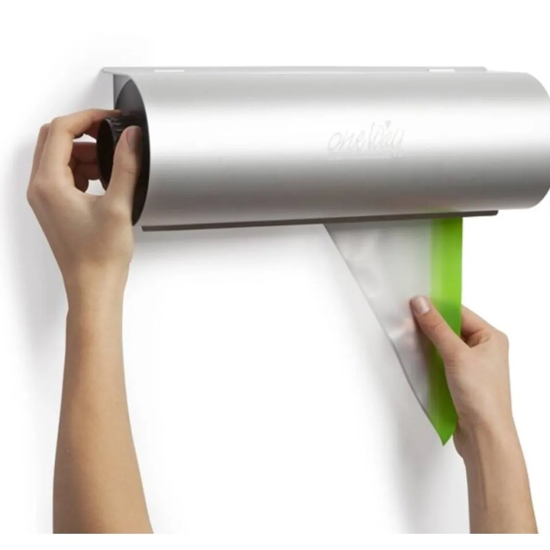 One Way Spuitzakken Dispenser Aluminium* Spuitzakken