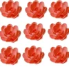 Overig Ouwel bloemen groot Rood, 30 stuks.* Bloem Decoraties