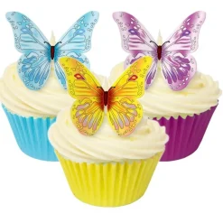 Culpitt Ouwel Vlinders Assortiment (12 stuks)* Figuur Decoraties