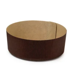 Decora Panettone Bakvorm Laag Ø18,5x6(h) cm 5 stuks* Bakvormen Papier