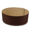 Decora Panettone Bakvorm Laag Ø21x7(h) cm 5 stuks* Bakvormen Papier