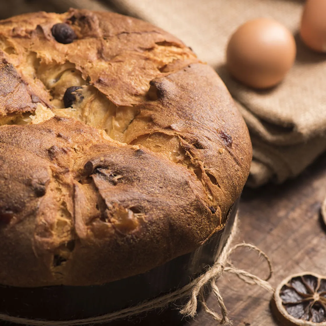 Decora Panettone Bakvorm Laag Ø21x7(h) cm 5 stuks* Bakvormen Papier