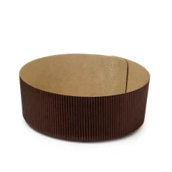 Decora Panettone Bakvorm Laag Ø15,5x5(h) cm 5 stuks* Bakvormen Papier