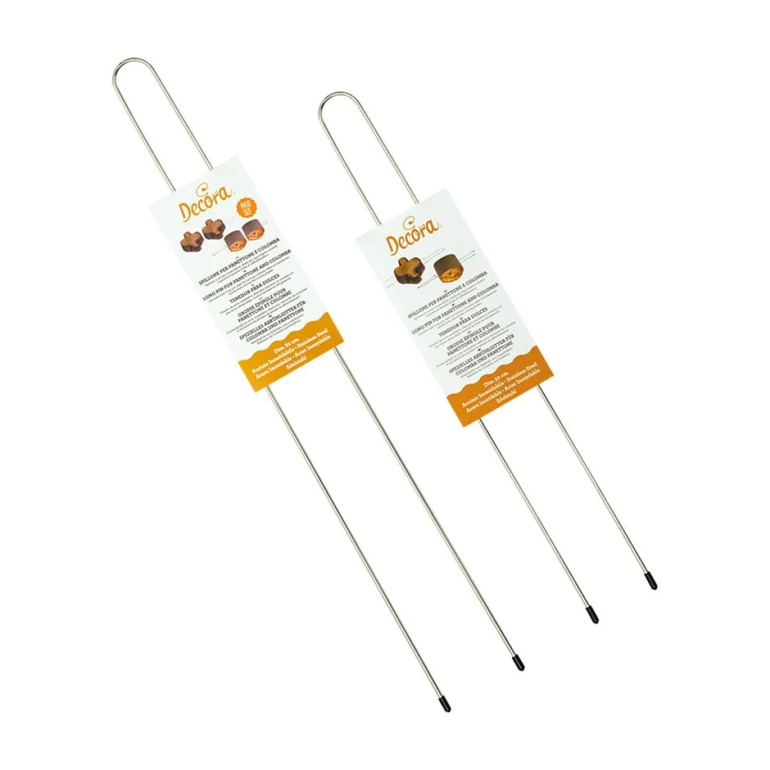 Decora Panettone/Comlomba Pinnen 62 cm* Bakhulpmiddelen